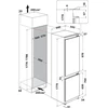 Whirlpool šaldytuvas-šaldiklis Montuojama whc18d071a1