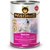WOLFSBLUT VetLine Hypoallergenic Horse – drėgnas ėdalas šunims – 395g