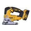 Akumuliatorinis siaurapjūklis DeWalt DCS334P2-QW; 18 V; 2x5,0 Ah akum.