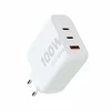Xtorm - 100W GaN2 Ultra Home Charger 2xUSB-C/USB-A Baltas