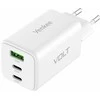 Yenkee Įkroviklis jungiama į tinklą 3xusb 65w 3,24a power delivery 3.0 qc4.0