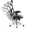 Diablo Chairs Diablo V-Basic Juodas-Pilkas ergonominė kėdė