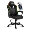 Žaidimų kėdė Huzaro Force 2.5 RGB Carbon Mesh su pašvietimu Gaming Chair, Juoda