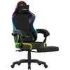 Žaidimų kėdė Huzaro Force 3.7 RGB, juodos spalvos