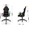Žaidimų kėdė vaikams huzaro ranger 6.0 rgb tinklelis