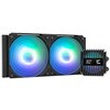 Zalman Chłodzenie procesora alpha2 v2 a24 240 mm cpu liquid cooler juoda