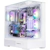 Zalman „Obudowa p40 prism plus“ vidutinio dydžio bokštas, baltas