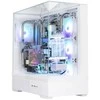 Zalman „Obudowa p40 prism plus“ vidutinio dydžio bokštas, baltas