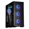 Zalman Z10 plus atx mid tower korpusas 140mm argb x4 ventiliatorius