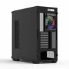 Zalman Z10 plus atx mid tower korpusas 140mm argb x4 ventiliatorius