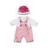 Zapf Baby born kombinezonas su kepure 43 cm