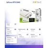 „Zotac GAMING GeForce RTX 5060 Twin Edge OC Baltas Edition“ NVIDIA 8 GB GDDR7