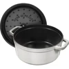Apvalus ketus puodas Zwilling STAUB 1,7 L, 18 cm, kreminės spalvos