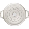 Apvalus ketus puodas Zwilling STAUB 1,7 L, 18 cm, kreminės spalvos