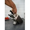 Zwilling Four Star 7 peilių rinkinys su bloku, pilkos spalvos