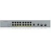 Šakotuvas Zyxel GS1350-18HP CCTV POE LR 250W valdomas jungiklis