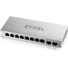 Šakotuvas Zyxel GS1200-10v3 Managed L2 Gigabit Ethernet (10/100/1000) Desktop Pilkas