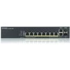 Šakotuvas Zyxel Jungiklis gs1920-8hpv2 10port gb 2xgb 130w poe