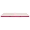 Pripučiamas gimnastikos kilimėlis, rožinis, 300x100x20cm, PVC