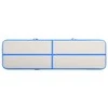 Pripučiamas gimnastikos kilimėlis, mėlynas, 800x100x20cm, PVC