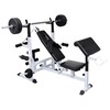 Tren. suoliukas su svarm. stovu, štang. ir hantel. rink., 90kg