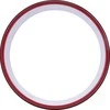 Pure2Improve Yoga Wheel 30 cm Juodas ir raudonas
