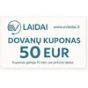 Dovanų kuponas 50 Eur
