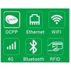 HYSUN firmos įkrovimo stotelė Wallbox 11kW su type 2 laidu, 5m ilgio, OCPP protokolu