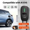 Įkrovimo stotelė 11kW su programėle ir - type 2 laidu 5m ilgio