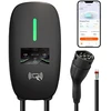 Įkrovimo stotelė 7kW su programėle ir - type 2 laidu 5m ilgio