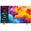 TCL Q6C 75Q6C televizorius 190,5 cm (75") 4K „Ultra HD“ išmanusis televizorius „Wi-Fi“ metalinis