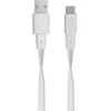 RivaCase USB-A–USB-C 2,1 m kabelis Baltas (PS 6002 WT21)