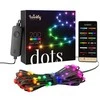 Lubinis šviestuvas „Twinkly Dots“ išmanusis LED šviestuvas 200 RGB, 10 m, juodas laidas | Daugiaspalvis