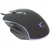 Žaidimų pelė White Shark Gareth Black su RGB pašvietimu