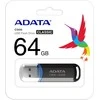ADATA C906 64GB USB2.0 Stick Classic Juodas