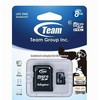 TEAM GROUP TUSDH8GCL1003 „Team Group“ atminties kortelė Micro SDHC 8GB 10 klasė + adapteris