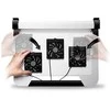 Cooler Master NotePal U3 Plus nešiojamojo kompiuterio aušintuvas iki 19" 1,1kg, Juodas, 435 x 333 x 76 mm