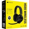 Corsair HS55 žaidimų ausinės, belaidės, Anglies pluošto spalvos