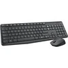 Belaidis klaviatūros ir pelės rinkinys Logitech MK235, US išdėstymas