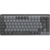 LOGITECH MX MECHANICAL MINI Belaidė minimalistinė klaviatūra su apšvietimu, Grafito spalvos, (US), Tactile Quiet
