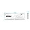 RAM atminties modulio rinkinys Kingston KF560C30BWEAK2-32 | 32 GB (2 × 16 GB, 2G x 64 bitų), DDR5-6000 CL30, Non-ECC