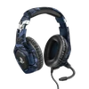 Žaidimų ausinės Trust GXT 488 Forze-B PS4 oficialus licencijuotas produktas, Mėlynos, 23532