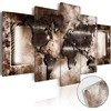 Artgeist Akrilo stiklo paveikslas - Platinum Map