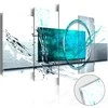 Artgeist Akrilo stiklo paveikslas - Turquoise Expression