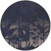 Artgeist Apvalus fototapetas - Jungle at night