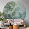 Artgeist Apvalus fototapetas - Mint leaves: large botanical motif