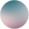 Artgeist Apvalus fototapetas - Nostalgic gradient – gradient composition in muted colours