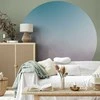Artgeist Apvalus fototapetas - Nostalgic gradient – gradient composition in muted colours