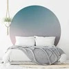 Artgeist Apvalus fototapetas - Nostalgic gradient – gradient composition in muted colours