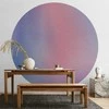 Artgeist Apvalus fototapetas - Rainbow gradient - a delicate multicoloured gradient reminiscent of mist
